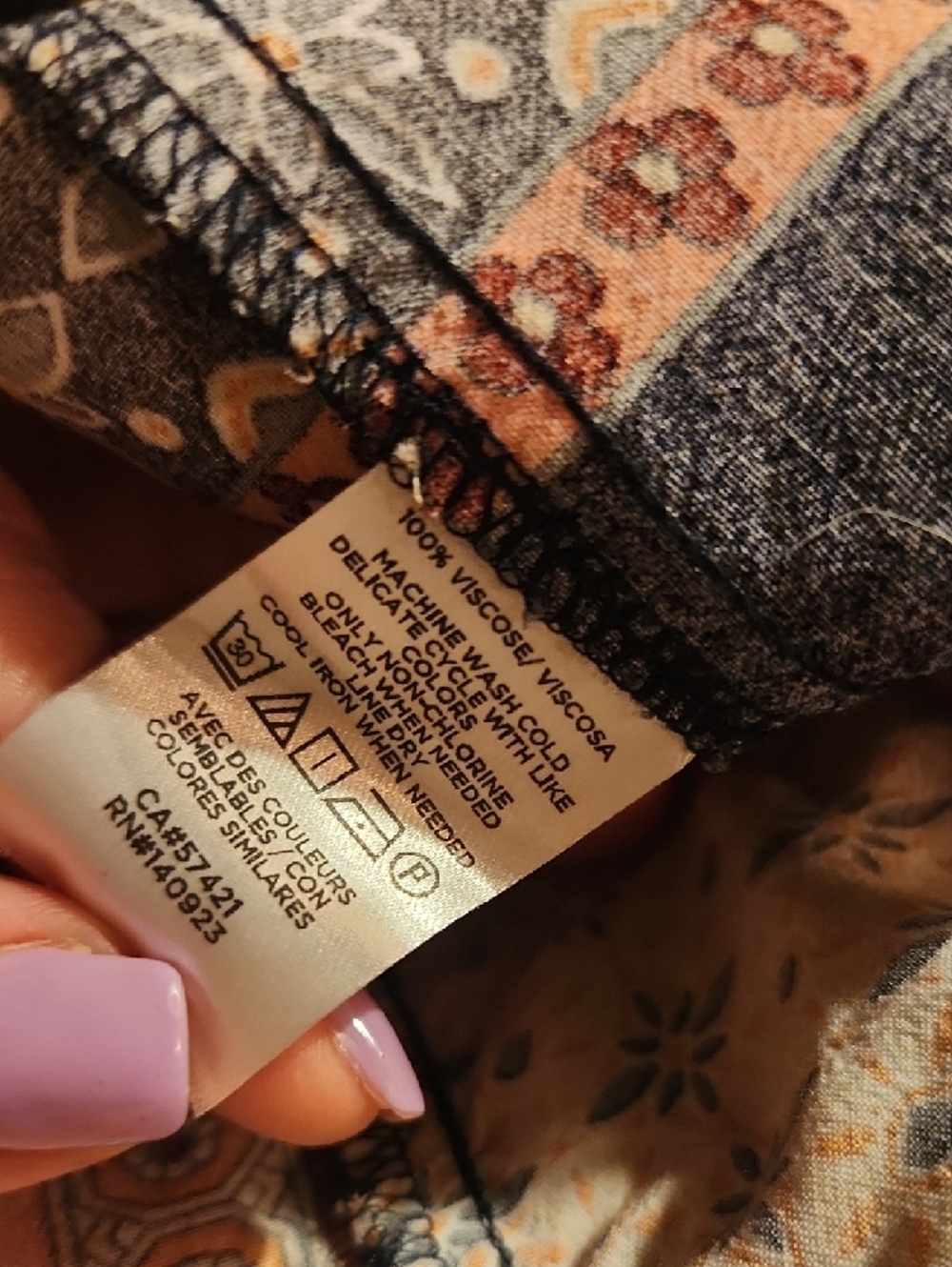 LOFT Ann Taylor Floulard TIered Swing Boho Style Dress - Picture 6 of 9